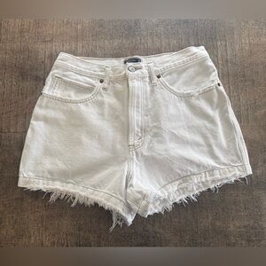 Abercrombie Women’s Size 29 White Denim Women's Shorts